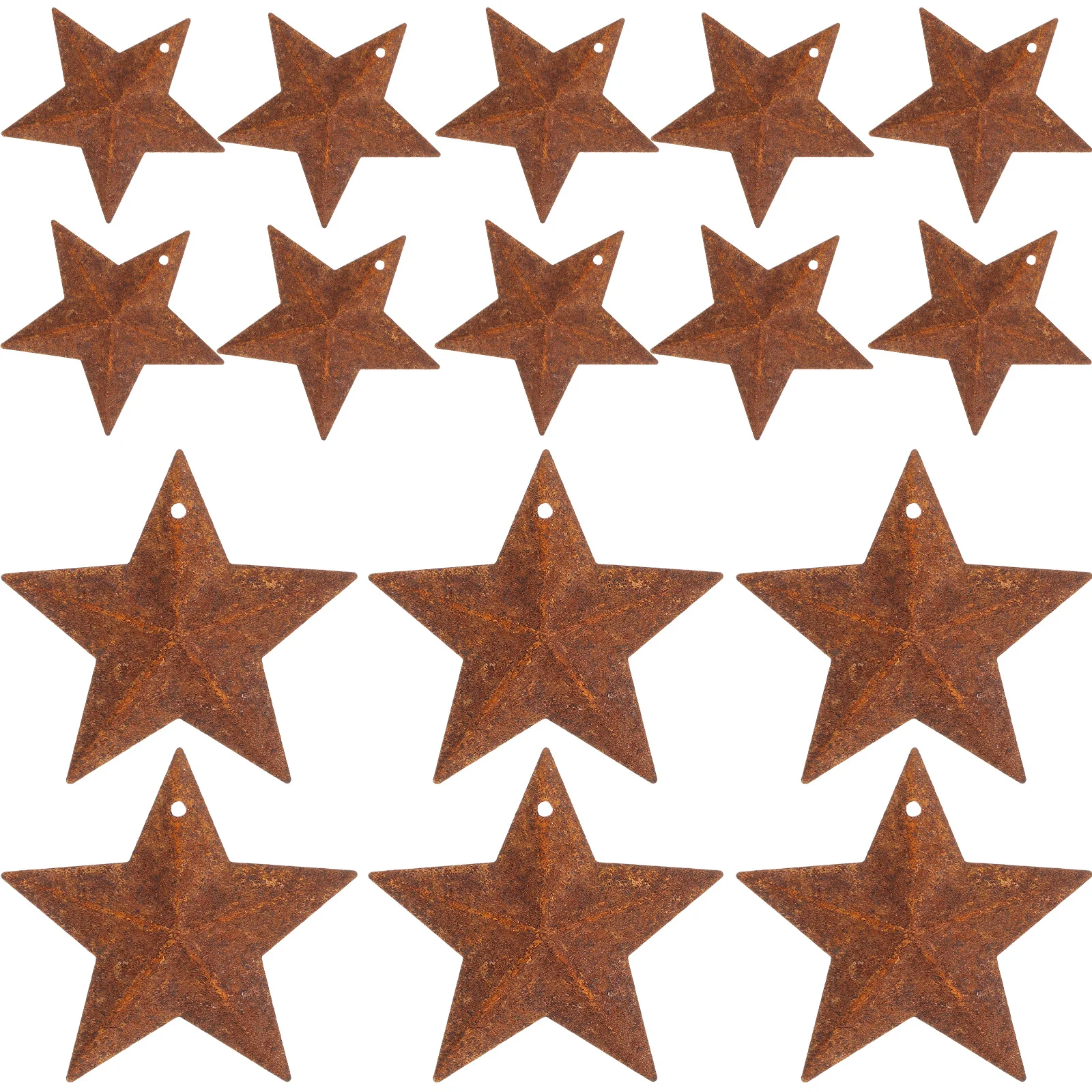 50Pcs Metal Rusty Star Charms Vintage Style Star Shaped Pendants DIY Rustic Hanging Christmas Craft Decorations
50Pcs Metal Rusty Star Charms Vintage Style Star Shaped Pendants DIY Rustic Hanging Christmas Craft Decorations