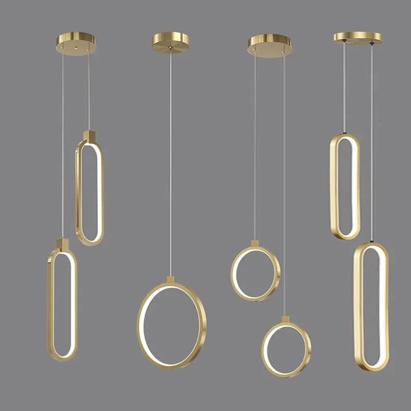 Modern Minimalist LED Pendant Light Chandelier For Hotel Bedrooms Dining Living Room Black Gold Decor Circular Hanging Lamp
Modern Minimalist LED Pendant Light Chandelier For Hotel Bedrooms Dining Living Room Black Gold Decor Circular Hanging Lamp