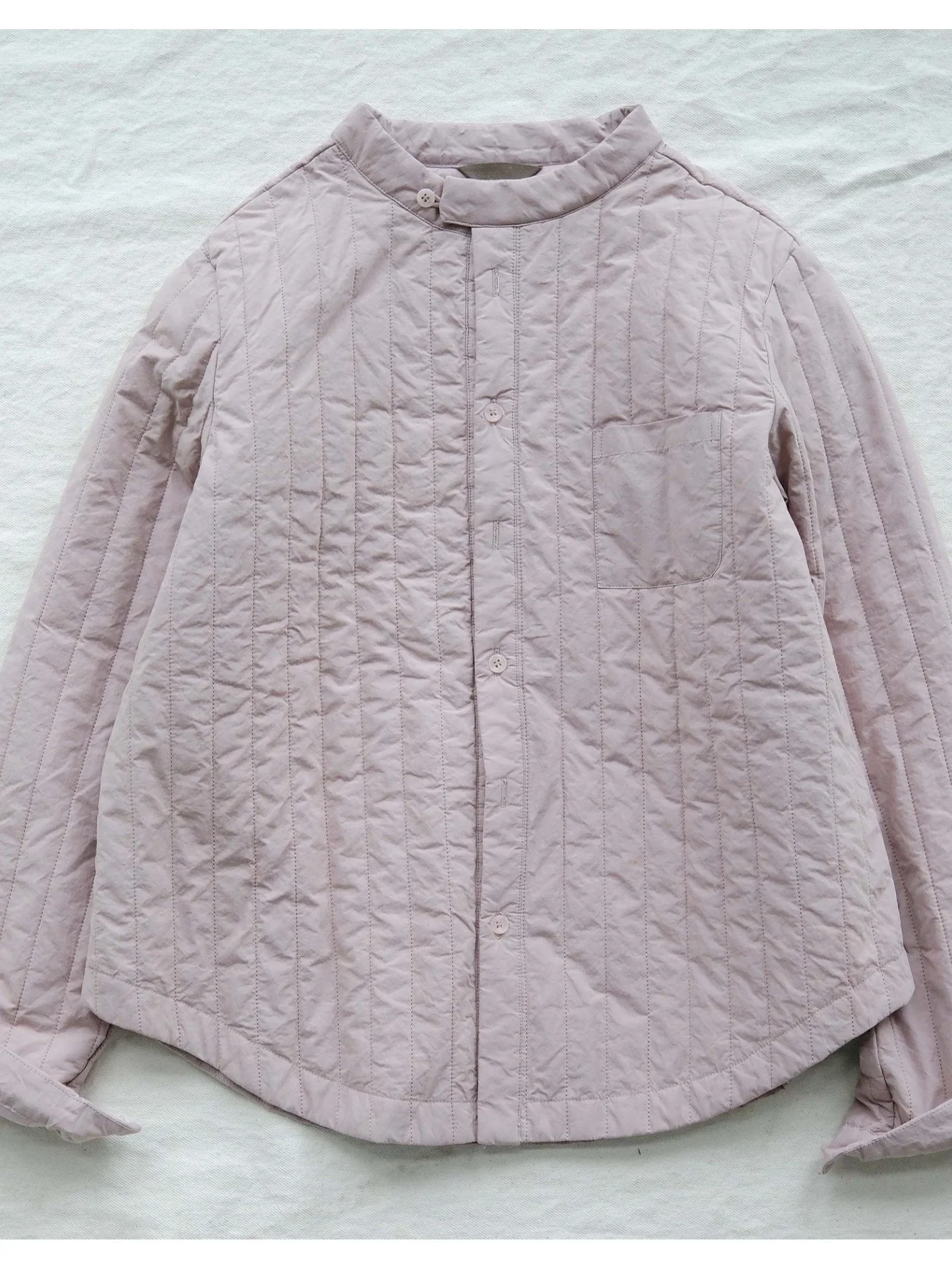 Ladies Thiened Cotton irt Casual Sle Patchwork Warmth Outerwear Pure Cotton Spring Autumn Faion Ele Commute
Ladies Thiened Cotton irt Casual Sle Patchwork Warmth Outerwear Pure Cotton Spring Autumn Faion Ele Commute