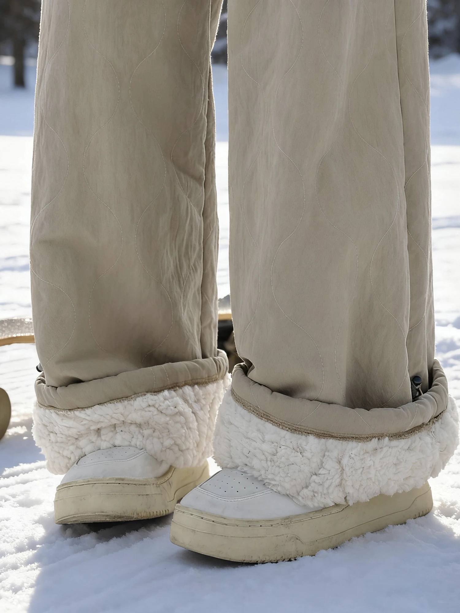 Men's Thickened Lamb Velvet Pants Winter Snowy Warm Cotton Trousers Straight Leg Casual Pants mid Waist Cleanfit Style
Men's Thickened Lamb Velvet Pants Winter Snowy Warm Cotton Trousers Straight Leg Casual Pants mid Waist Cleanfit Style