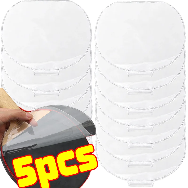 Table Tennis Racket Protective Film for Paddle Rubber One Piece Vest Design Transparent PVC Sleeve Dustproof Scratch Resistant
Table Tennis Racket Protective Film for Paddle Rubber One Piece Vest Design Transparent PVC Sleeve Dustproof Scratch Resistant