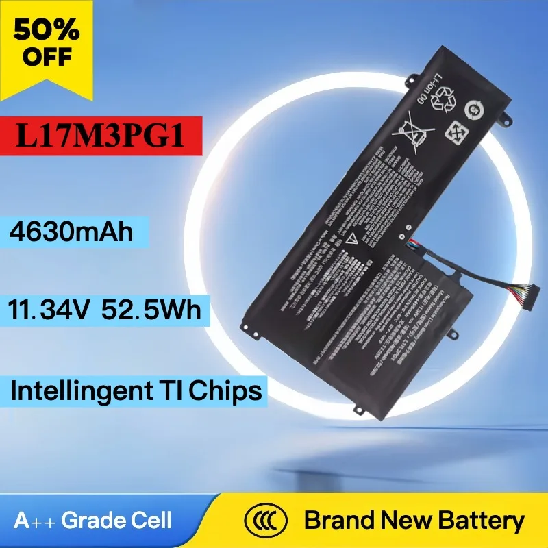 L17M3PG1 L17M3PG2 52.5Wh Battery For Lenovo Legion Y7000 1060 Y7000P Y530 Y530-15ICH Y730 Y740-15ICH L17M3PG2 L17C3PG1 L17L3PG1
L17M3PG1 L17M3PG2 52.5Wh Battery For Lenovo Legion Y7000 1060 Y7000P Y530 Y530-15ICH Y730 Y740-15ICH L17M3PG2 L17C3PG1 L17L3PG1