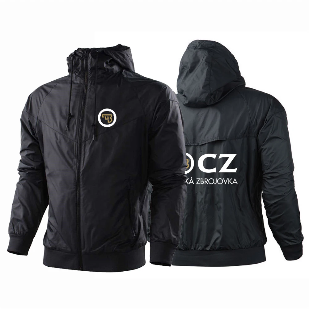 Men CZ Ceska Zbrojovka Czech Firearms Autumn Thin Stly Windbreaker Windproof Casual Color Matching Fashion Printing Zipper Top
Men CZ Ceska Zbrojovka Czech Firearms Autumn Thin Stly Windbreaker Windproof Casual Color Matching Fashion Printing Zipper Top