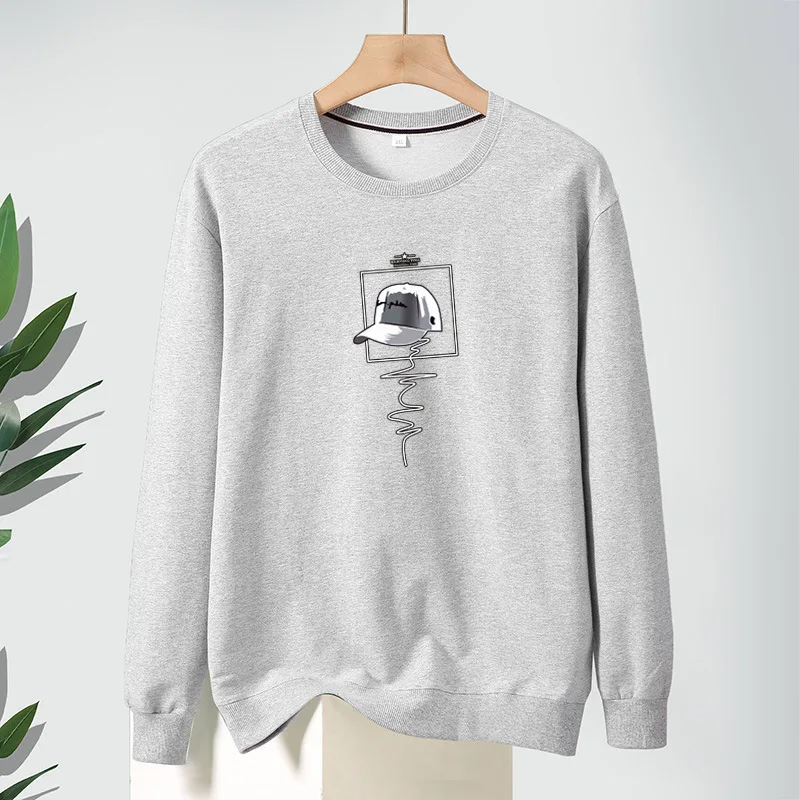 Men's new cotton pullover sweater big size long-sleeved sweater autumn new trend plus size loose casual men's clothing 10XL 9XL
Men's new cotton pullover sweater big size long-sleeved sweater autumn new trend plus size loose casual men's clothing 10XL 9XL