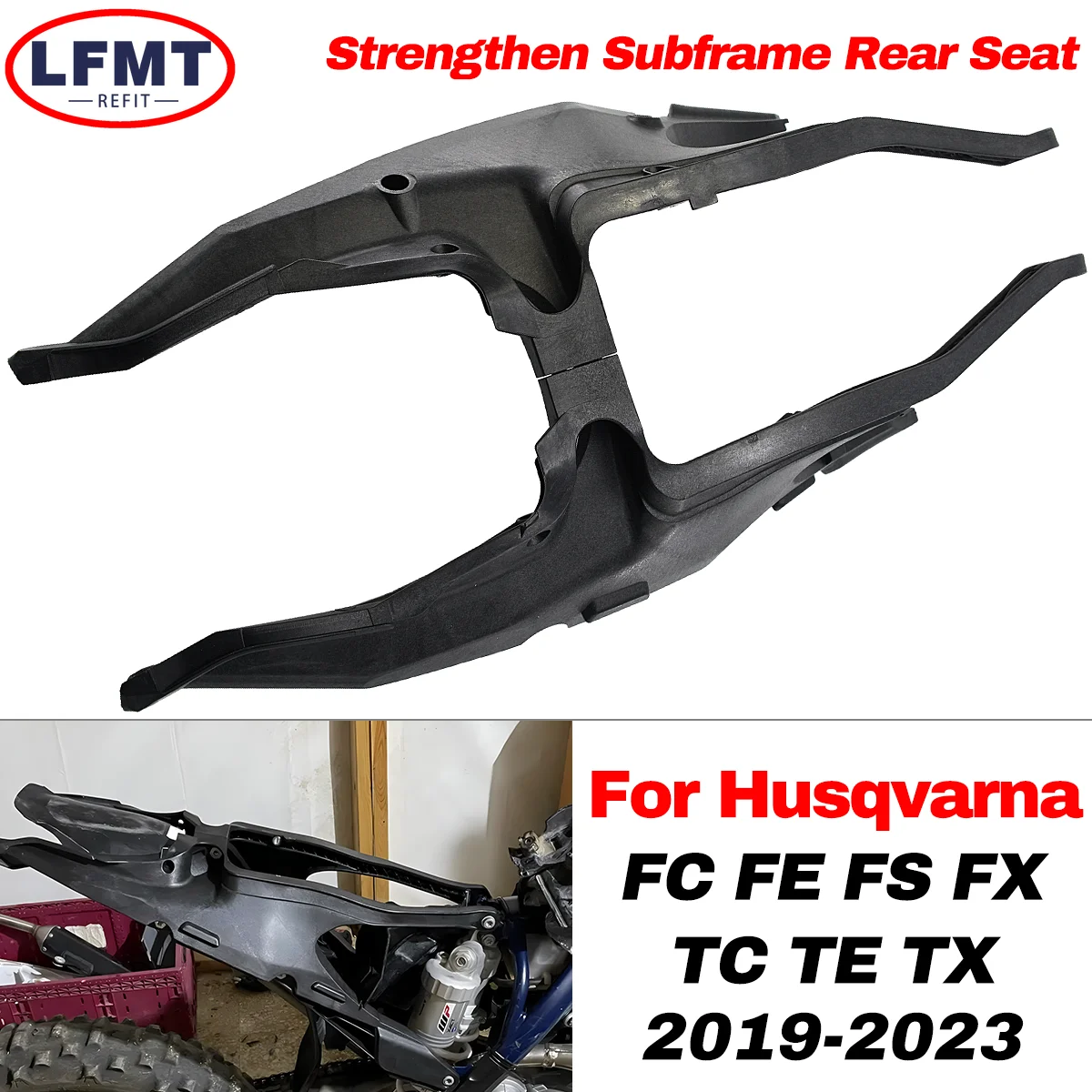 Motocross Subframe Rear Seat Support Frame Tailstock Bracket For HUSQVARNA FE FC FS FX TX TE TC150 250 300 350 450 501 2019-2023
Motocross Subframe Rear Seat Support Frame Tailstock Bracket For HUSQVARNA FE FC FS FX TX TE TC150 250 300 350 450 501 2019-2023