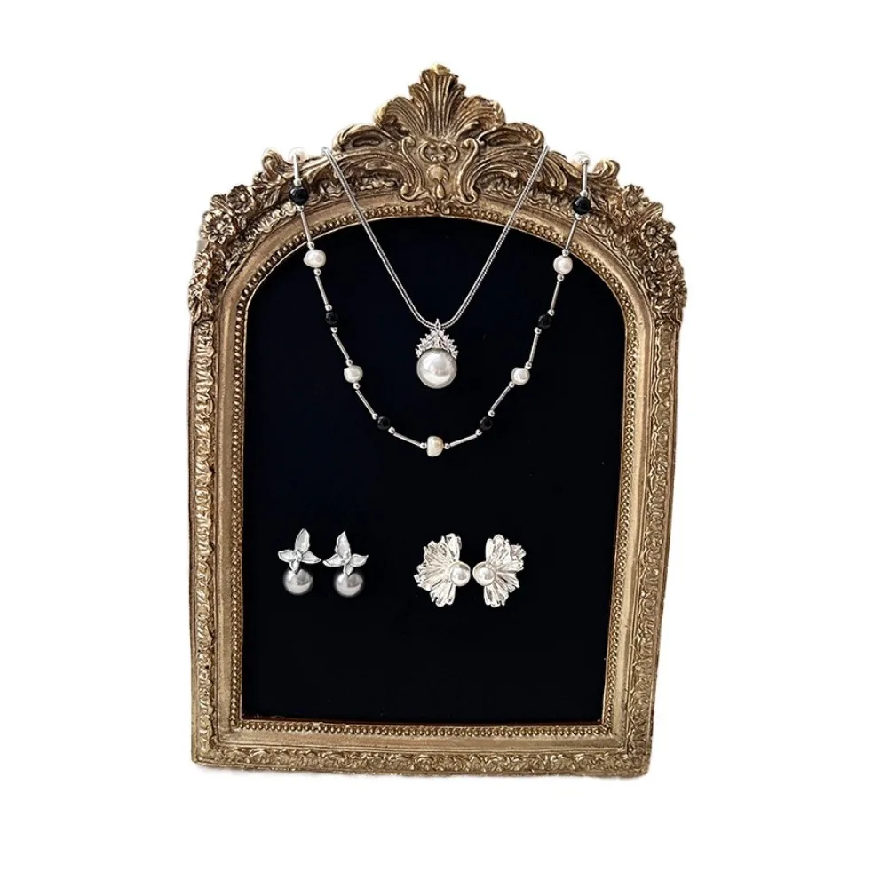 Flower pattern Photo Frame Necklace Stand Handmade Anti-slip Jewelry Display Bust Model Vertical Space Saving
Flower pattern Photo Frame Necklace Stand Handmade Anti-slip Jewelry Display Bust Model Vertical Space Saving