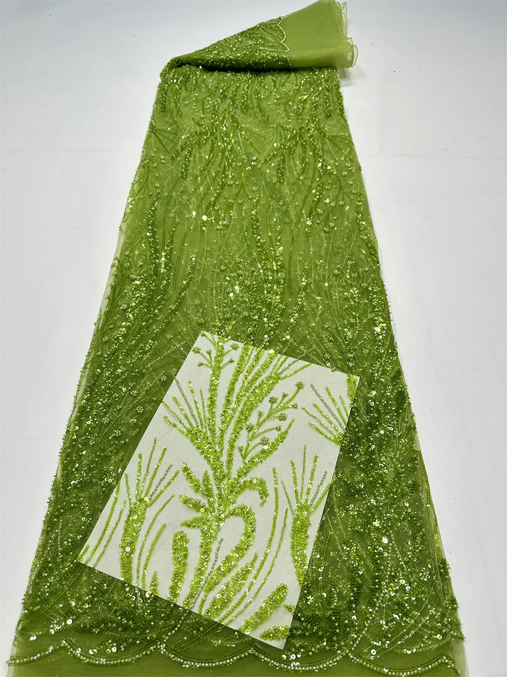French Sequins Net Lace Fabric 2024 High Quality African Lace Fabric Nigerian Embroidery Tulle Groom Lace Fabric For Women Dress
French Sequins Net Lace Fabric 2024 High Quality African Lace Fabric Nigerian Embroidery Tulle Groom Lace Fabric For Women Dress