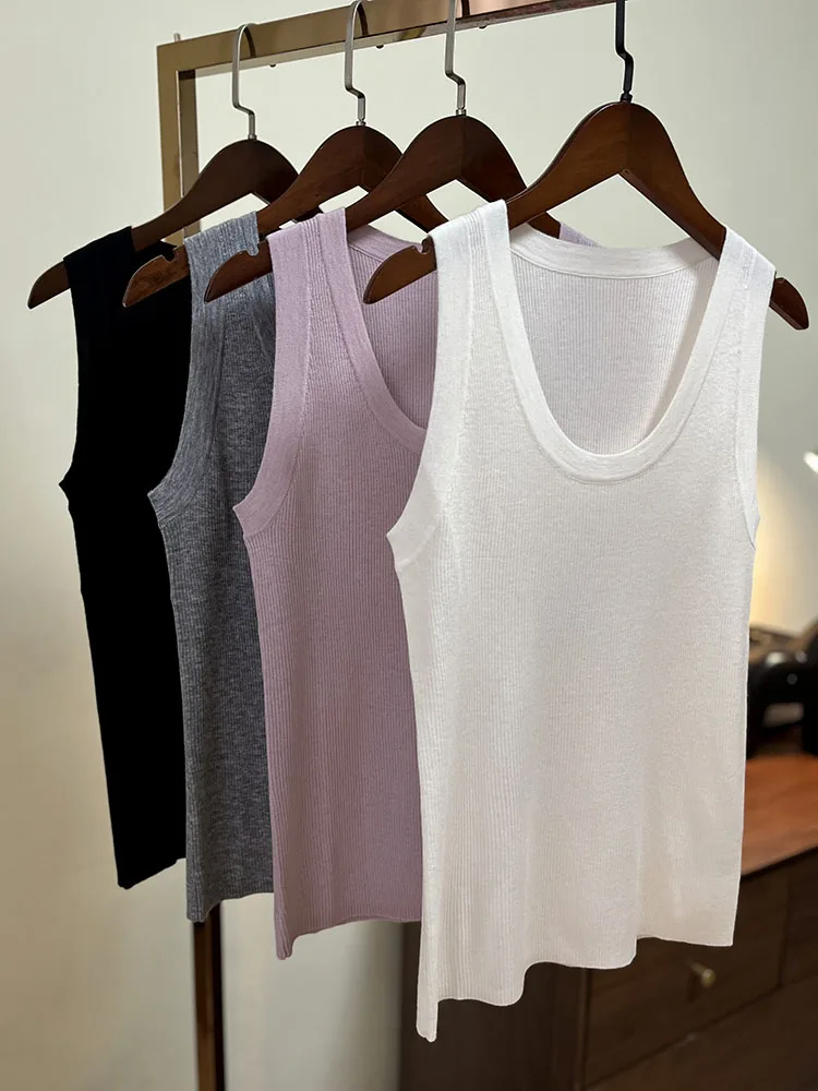 Betzou U-Ne Wool Knitted Base irt Vest Sle 2024 New Summer Commute Sle Regular Length Svel Wool 85% Camere ...
Betzou U-Ne Wool Knitted Base irt Vest Sle 2024 New Summer Commute Sle Regular Length Svel Wool 85% Camere ...