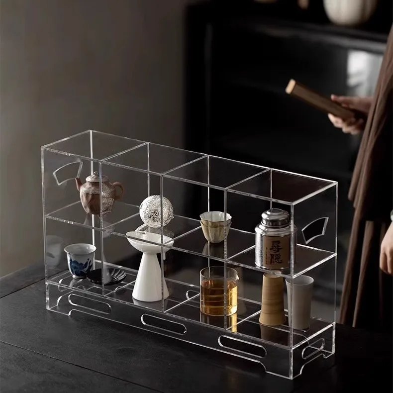 Acrylic Duobao Pavilion Display Stand Bogu Rack Tea Set Teacup Teapot New Chinese Tea Ware Storage Modern and Simple
Acrylic Duobao Pavilion Display Stand Bogu Rack Tea Set Teacup Teapot New Chinese Tea Ware Storage Modern and Simple