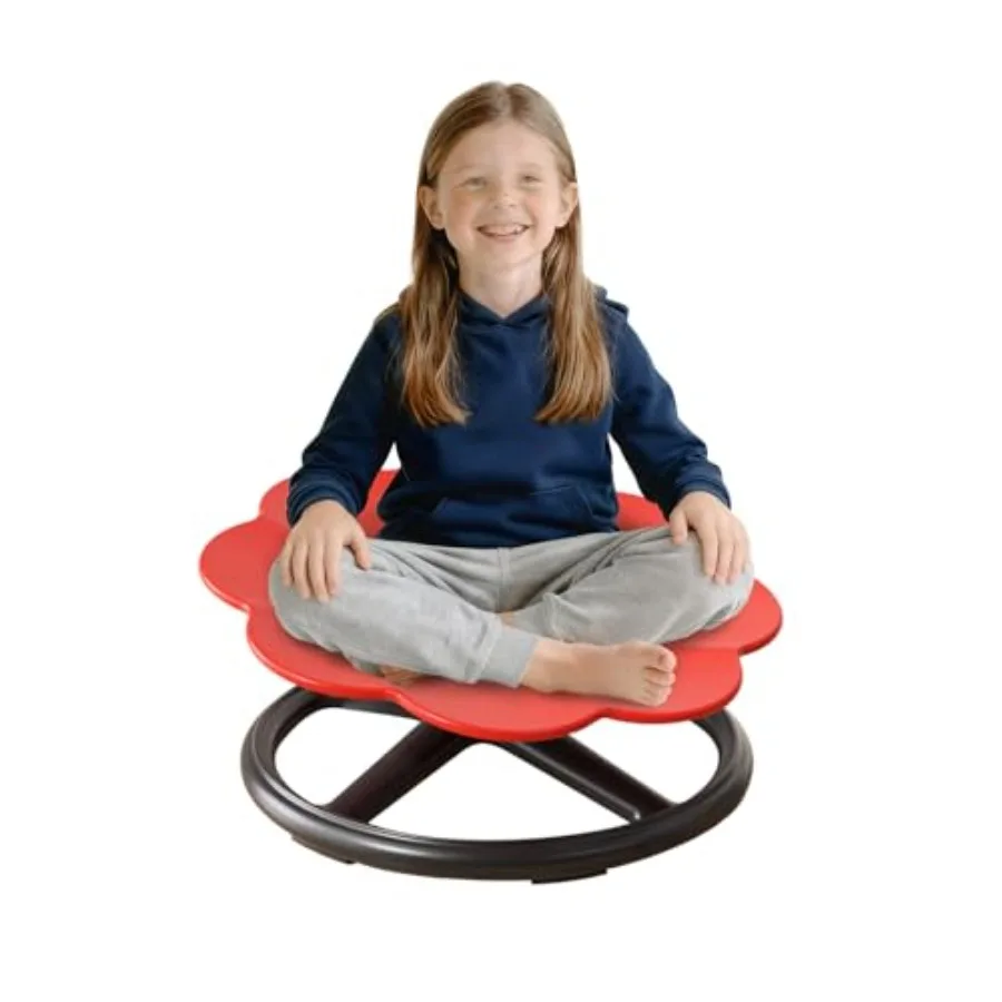 Sensory Spinning Chair for Autistic 220LBS Weight Capacity Non-Slip Design Red Flower Color Suitable for Ages 3+
Sensory Spinning Chair for Autistic 220LBS Weight Capacity Non-Slip Design Red Flower Color Suitable for Ages 3+