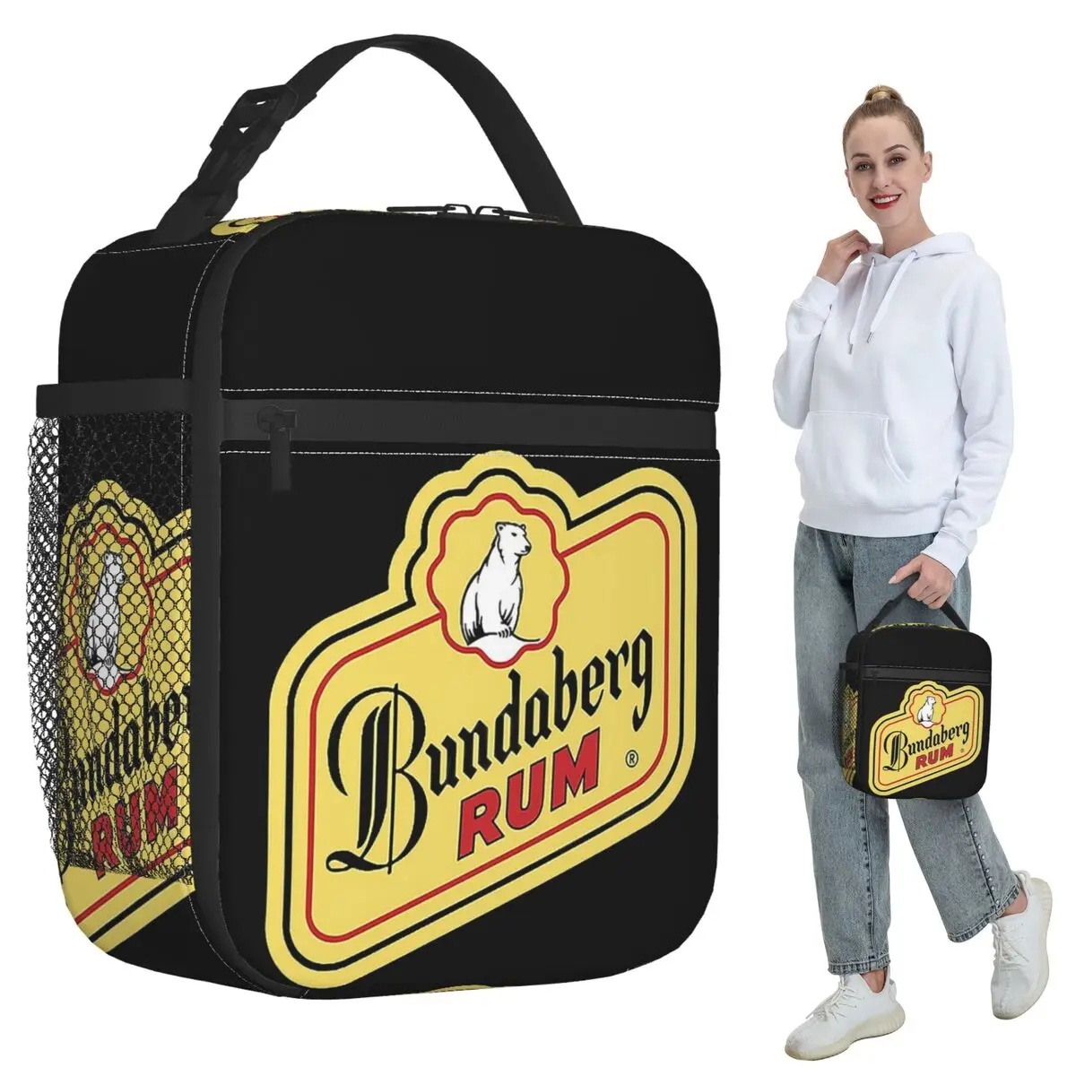 Bundaberg Rum Insulated Lunch Bag for Women Office Cooler Thermal Food Box Tote Portable Lunch Boxes Container
Bundaberg Rum Insulated Lunch Bag for Women Office Cooler Thermal Food Box Tote Portable Lunch Boxes Container