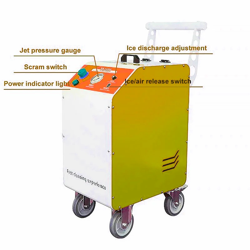 New Arrival Dry Ice Cleaning Machine Co2 Dry Ice Blasting Cleaning Machine Blasting Industrial Type Dry Ice Blaster for Mexico
New Arrival Dry Ice Cleaning Machine Co2 Dry Ice Blasting Cleaning Machine Blasting Industrial Type Dry Ice Blaster for Mexico