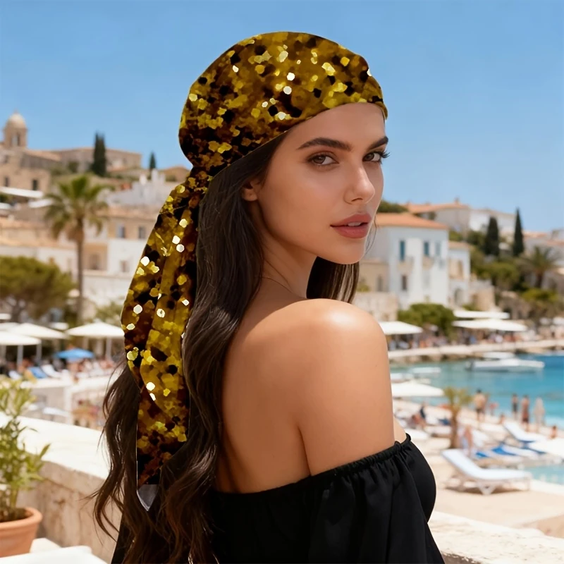 90cm Outdoor Golden Sequin Geometric Patchwork Headwrap Party Travel, Beach Music Festival Headscarf, Summer Gift/Birthday
90cm Outdoor Golden Sequin Geometric Patchwork Headwrap Party Travel, Beach Music Festival Headscarf, Summer Gift/Birthday