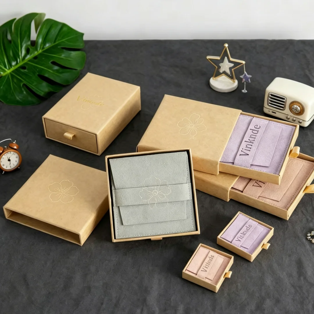 24Set Personalized Logo Gift Paper Slide Cardboard Box Suede Velvet Pouch Jewelry Drawing Boxes Necklaces Earring Cosmetic Bag
24Set Personalized Logo Gift Paper Slide Cardboard Box Suede Velvet Pouch Jewelry Drawing Boxes Necklaces Earring Cosmetic Bag