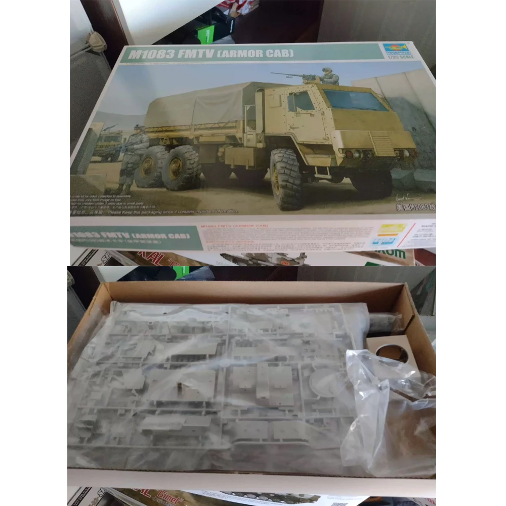 Trumpeter 01008, масштаб 1:35, США M1083 FMTV, грузовой тактический грузовик с доспехированной кабиной, пластиковый комплект модели в сборе, военная игрушка для сборки автомобиля
Trumpeter 01008, масштаб 1:35, США M1083 FMTV, грузовой тактический грузовик с доспехированной кабиной, пластиковый комплект модели в сборе, военная игрушка для сборки автомобиля