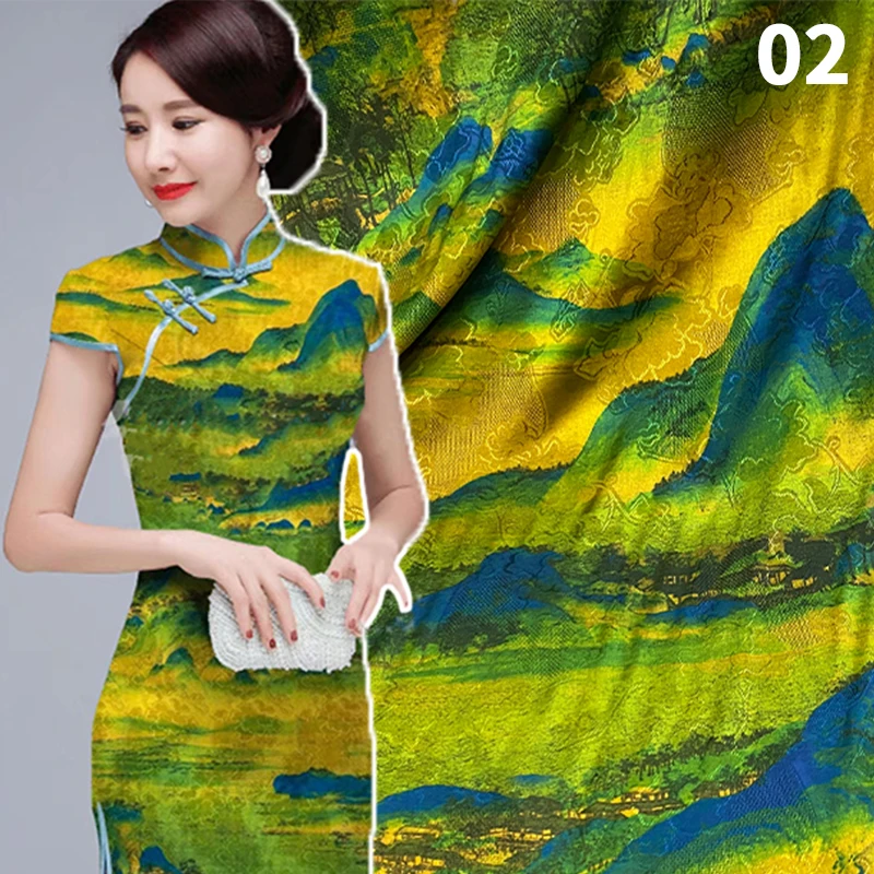 Chinese Style Satin Fabric Texture Retro Flower Printed Fabric Diy Ethnic Style Pants Shirt Dress Cheongsam Hanfu Sewing Cloth
Chinese Style Satin Fabric Texture Retro Flower Printed Fabric Diy Ethnic Style Pants Shirt Dress Cheongsam Hanfu Sewing Cloth