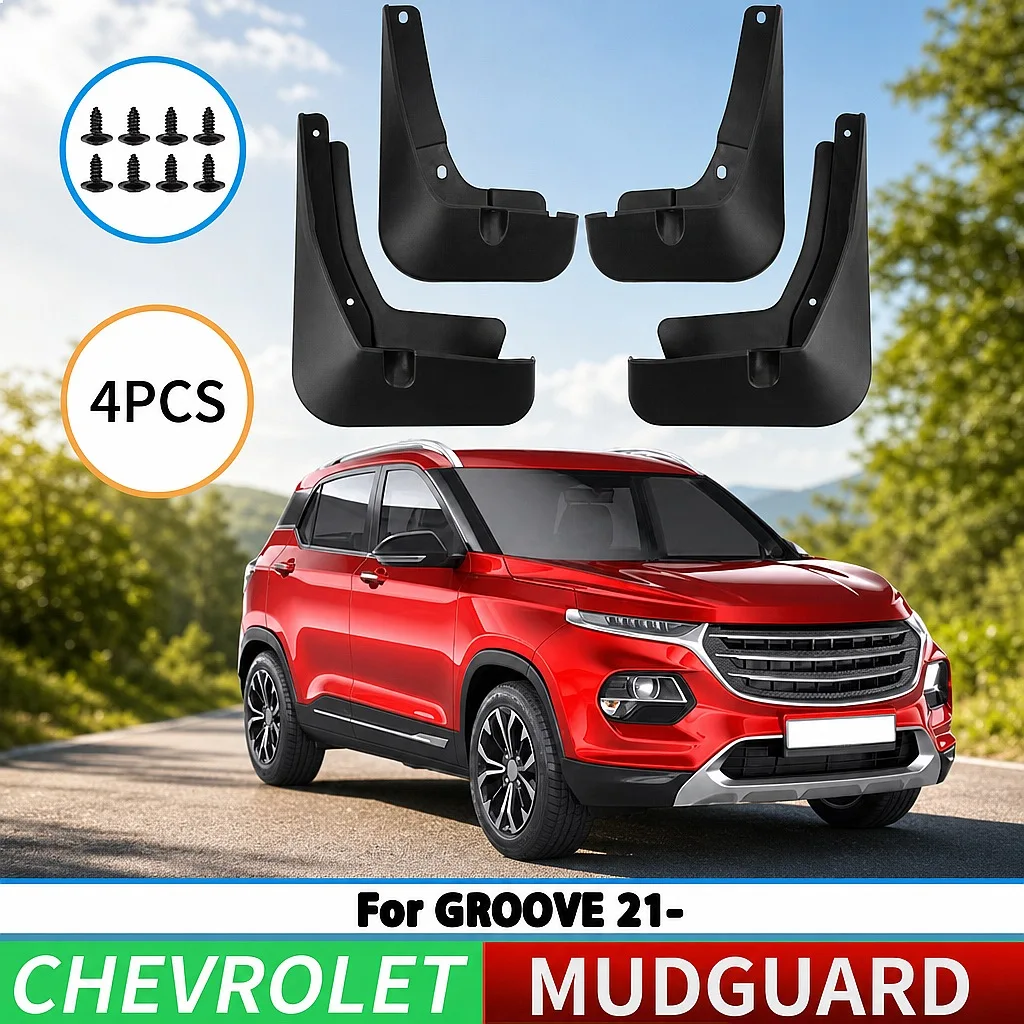 For Chevrolet Groove 2021-2025 Car Tire Fender Splash Guard Front Rear Wheel Mud Flaps 4pcs
For Chevrolet Groove 2021-2025 Car Tire Fender Splash Guard Front Rear Wheel Mud Flaps 4pcs