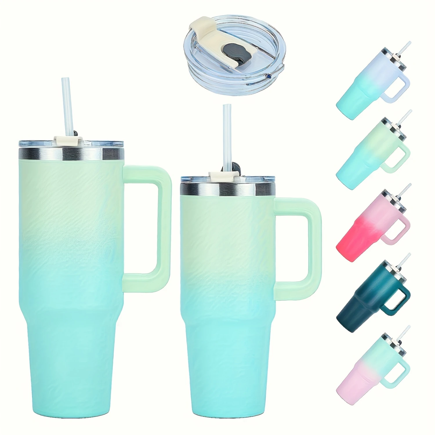 2pcs 30oz Stainless Steel Bucket with Handle and Straw, Insulated Reusable Sports Water Bottle, Travel Cup, Coffee Cup, Men's &
2pcs 30oz Stainless Steel Bucket with Handle and Straw, Insulated Reusable Sports Water Bottle, Travel Cup, Coffee Cup, Men's &
