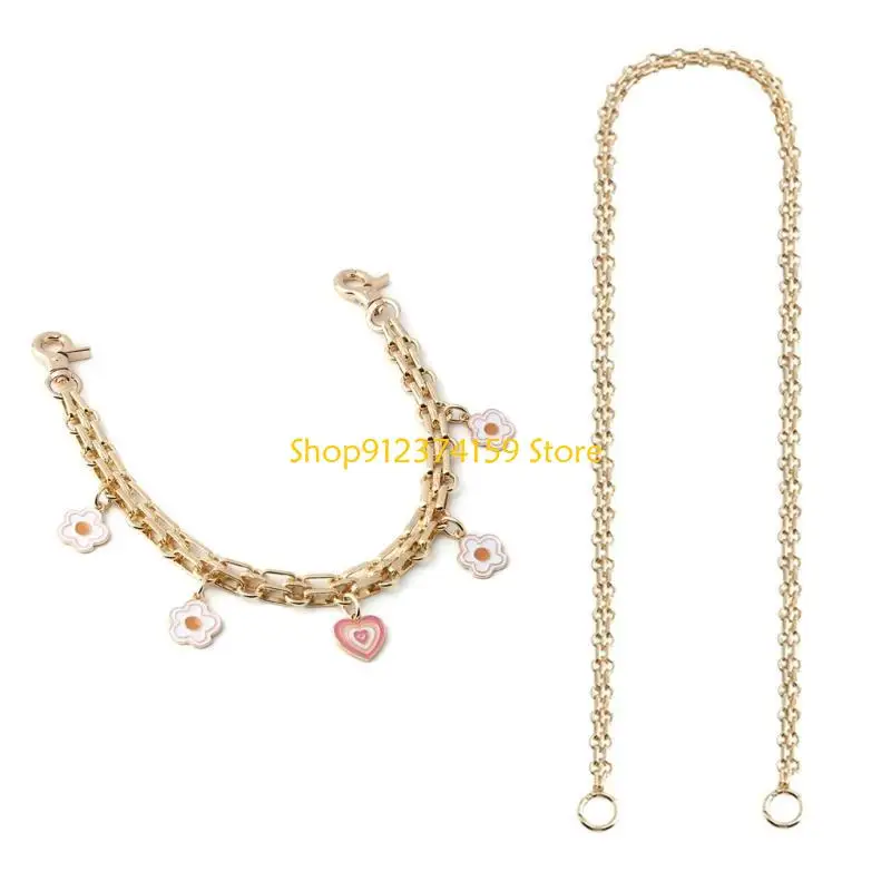 G5AE Eye Catching Flower Strawberry Detail Chain Decors For Women's Bags or Handbag
G5AE Eye Catching Flower Strawberry Detail Chain Decors For Women's Bags or Handbag