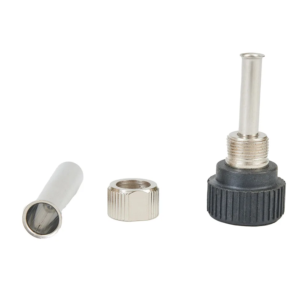 1Pc Soldering Station Iron Tips Handle Replacement Part Suitable For 936 Iron Head Cannula Iron Tip For Welding Soldering Tools
1Pc Soldering Station Iron Tips Handle Replacement Part Suitable For 936 Iron Head Cannula Iron Tip For Welding Soldering Tools