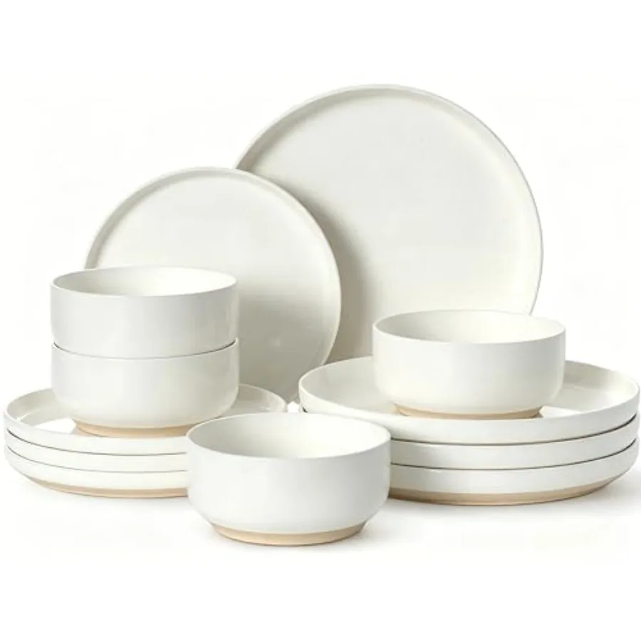 Plates and Bowls Sets Dinnerware Sets for 4 12 Pieces Scratch Resistant Dishware Dishes Set Ceramic Kitchen Dinner Set Porcelai
Plates and Bowls Sets Dinnerware Sets for 4 12 Pieces Scratch Resistant Dishware Dishes Set Ceramic Kitchen Dinner Set Porcelai
