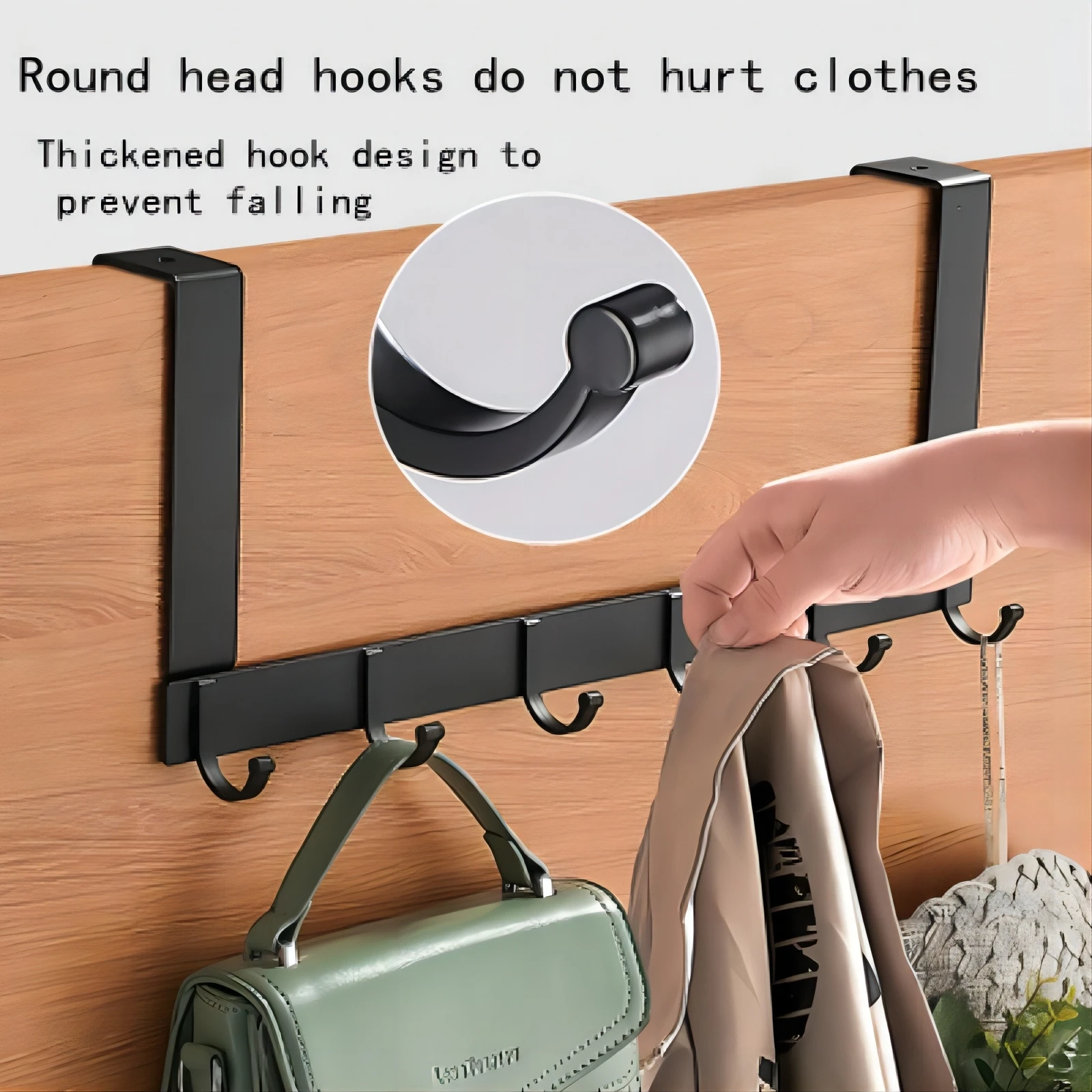 Door Behind Hook Storage Wall Hanging Clothes Hanger Coat Hook Punch-free Hanger Bedroom Organizer Storage Kitchen Accessories
Door Behind Hook Storage Wall Hanging Clothes Hanger Coat Hook Punch-free Hanger Bedroom Organizer Storage Kitchen Accessories