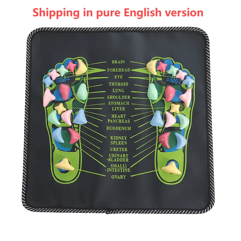 Foot Massage Pad Foot Massager Walking Pad Practical Home Use Fatigue Relief Physical Massage Shiatsu Board
Foot Massage Pad Foot Massager Walking Pad Practical Home Use Fatigue Relief Physical Massage Shiatsu Board