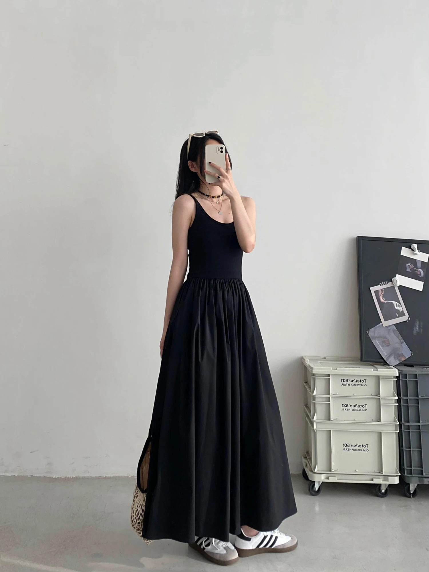 SunYeo White Knitted Strap Dr Women's Spring Summer High Waist Svel Vest Long Dr Ele A-Line Skirt
SunYeo White Knitted Strap Dr Women's Spring Summer High Waist Svel Vest Long Dr Ele A-Line Skirt