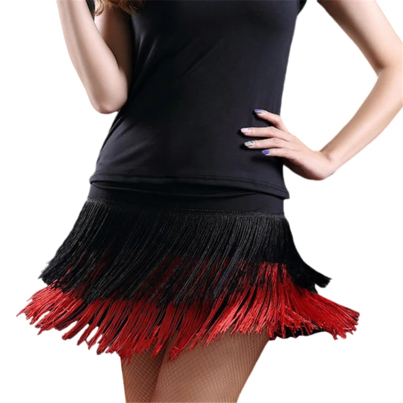 Latin Dance Skirt Sexy Tassel Dress Practice Short Skirt Multi Color Optional Training Performance Dance Skirt 라틴댄스 경기용 드레스
Latin Dance Skirt Sexy Tassel Dress Practice Short Skirt Multi Color Optional Training Performance Dance Skirt 라틴댄스 경기용 드레스