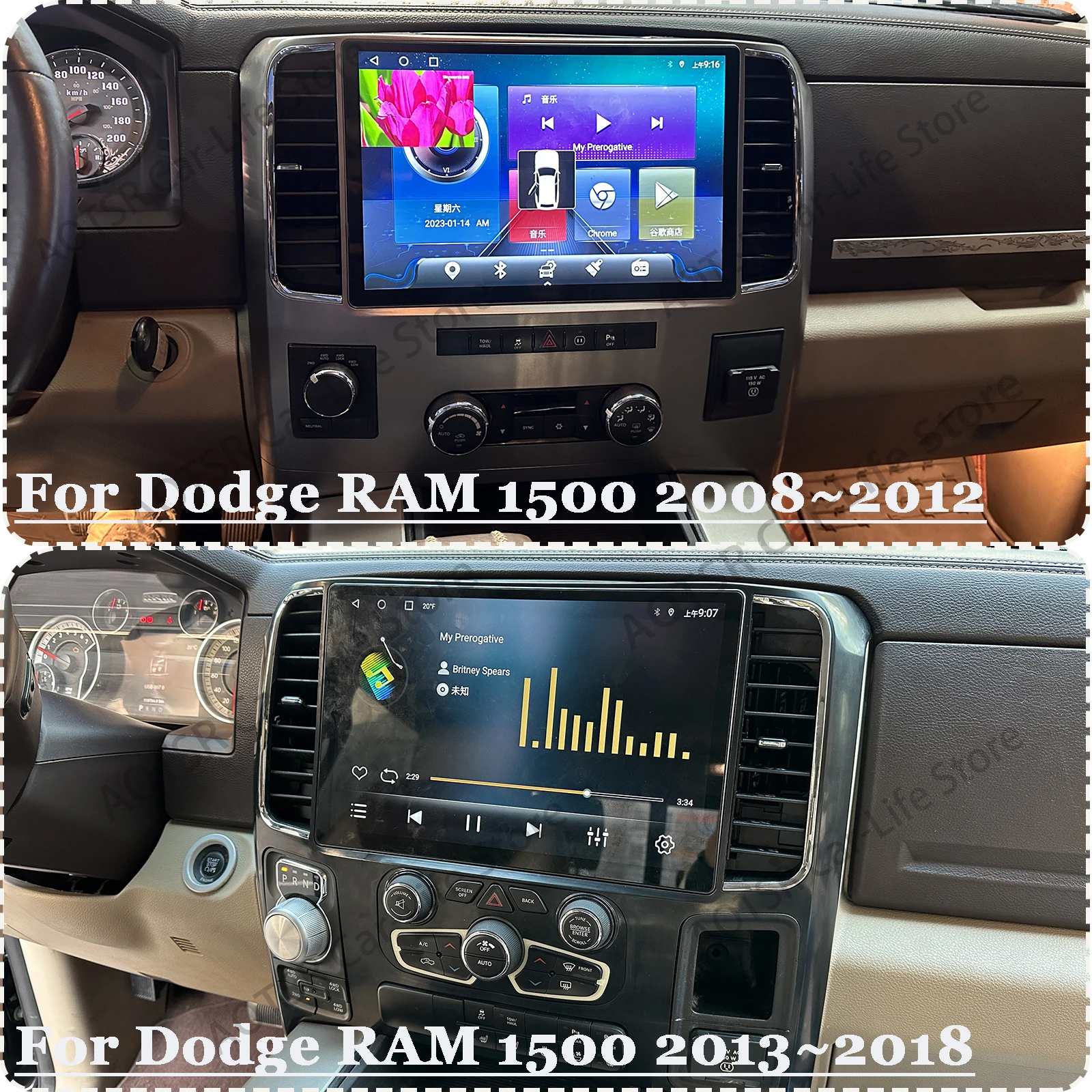 Android Auto Multimedia Car Radio For Dodge RAM 1500 2008~2018 Car GPS Navigation Audio Stereo Head Unit Smart Screen Carplay
Android Auto Multimedia Car Radio For Dodge RAM 1500 2008~2018 Car GPS Navigation Audio Stereo Head Unit Smart Screen Carplay