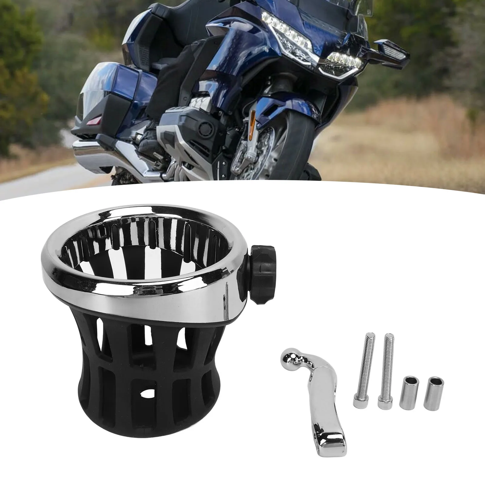 Car Cup Holder Aluminum Rubber Motorcycle Handlebar Drink Mount Replacement for Gold Wing Drink Cup Holder Motorcycle Cup Holder
Car Cup Holder Aluminum Rubber Motorcycle Handlebar Drink Mount Replacement for Gold Wing Drink Cup Holder Motorcycle Cup Holder