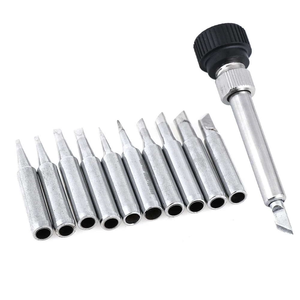 Handle Adapter Soldering Iron Tips Solder Tip Welding Soldering Tools 900M-T Copper For 936 937 852D Soldering Station
Handle Adapter Soldering Iron Tips Solder Tip Welding Soldering Tools 900M-T Copper For 936 937 852D Soldering Station