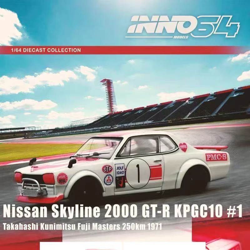 INNO 1:64 Nissan 2000GT-R KPGC10 1 гоночный автомобиль, модель легкосплавного автомобиля
INNO 1:64 Nissan 2000GT-R KPGC10 1 гоночный автомобиль, модель легкосплавного автомобиля