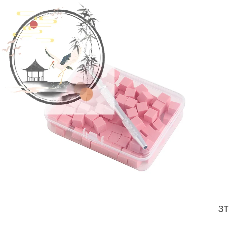 Gradient Nail Art Sponge Set: 50/100Pcs Square Sponges & Gel Polish Brushes with Grab Pen - Manicure Tools
Gradient Nail Art Sponge Set: 50/100Pcs Square Sponges & Gel Polish Brushes with Grab Pen - Manicure Tools