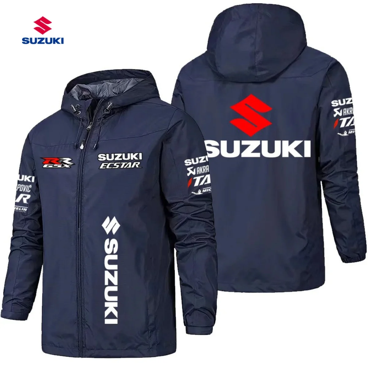 Suzuki motorcycle racing heavy-duty motorcycle riding suit jacket clothing windproof and waterproof soft shell assault suit
Suzuki motorcycle racing heavy-duty motorcycle riding suit jacket clothing windproof and waterproof soft shell assault suit