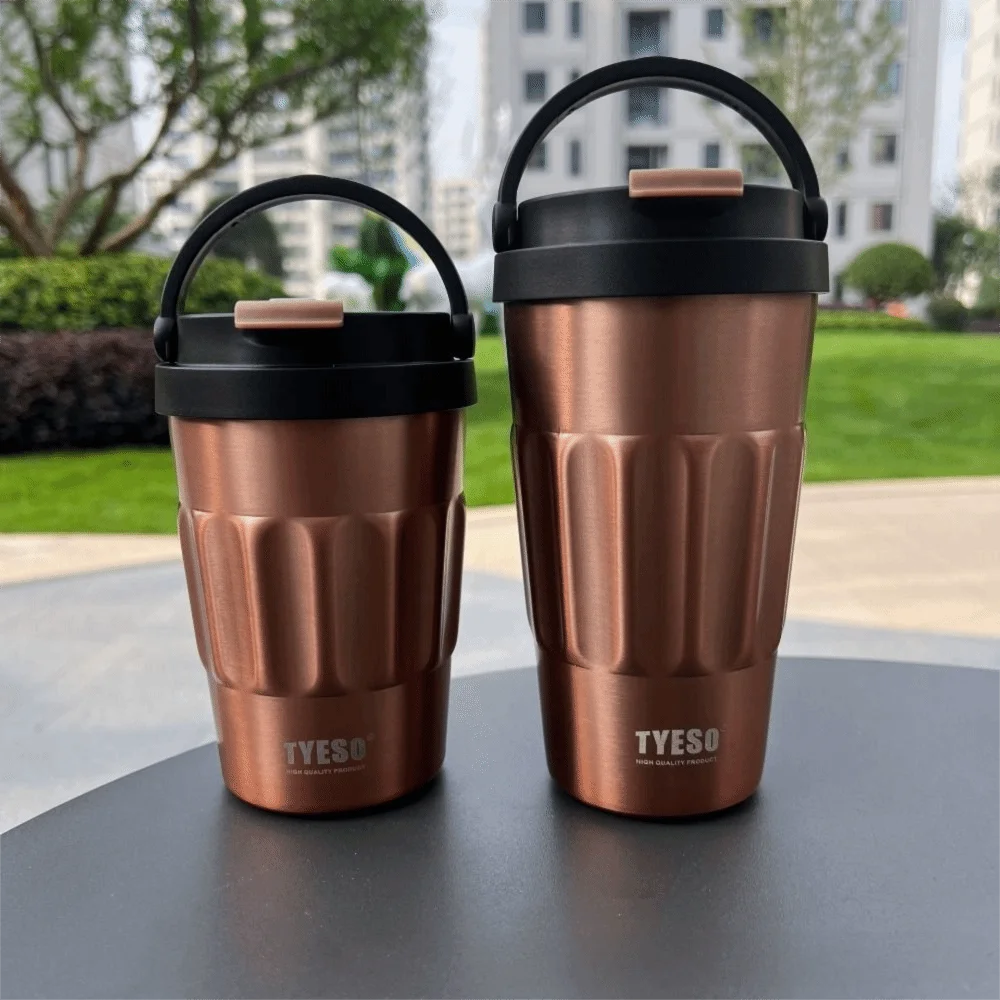 Double-layer Vacuum Travel Coffee Mugs with Handle Cold and Hot Stainless Steel Thermos Seal Lid Spill Proof
Double-layer Vacuum Travel Coffee Mugs with Handle Cold and Hot Stainless Steel Thermos Seal Lid Spill Proof