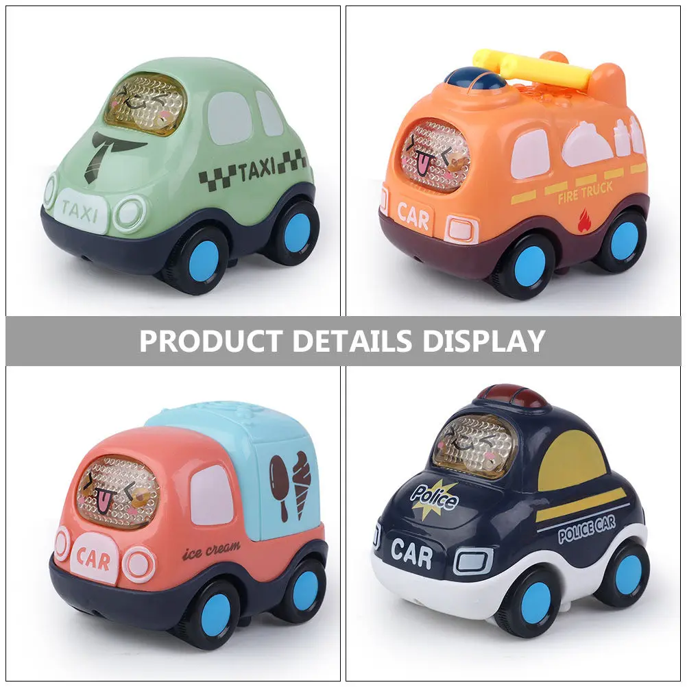 5Pcs Cartoon Car Inertia Small Cars for Kids Fun Eye Coordination Development Children Playthings Car Toy
5Pcs Cartoon Car Inertia Small Cars for Kids Fun Eye Coordination Development Children Playthings Car Toy
