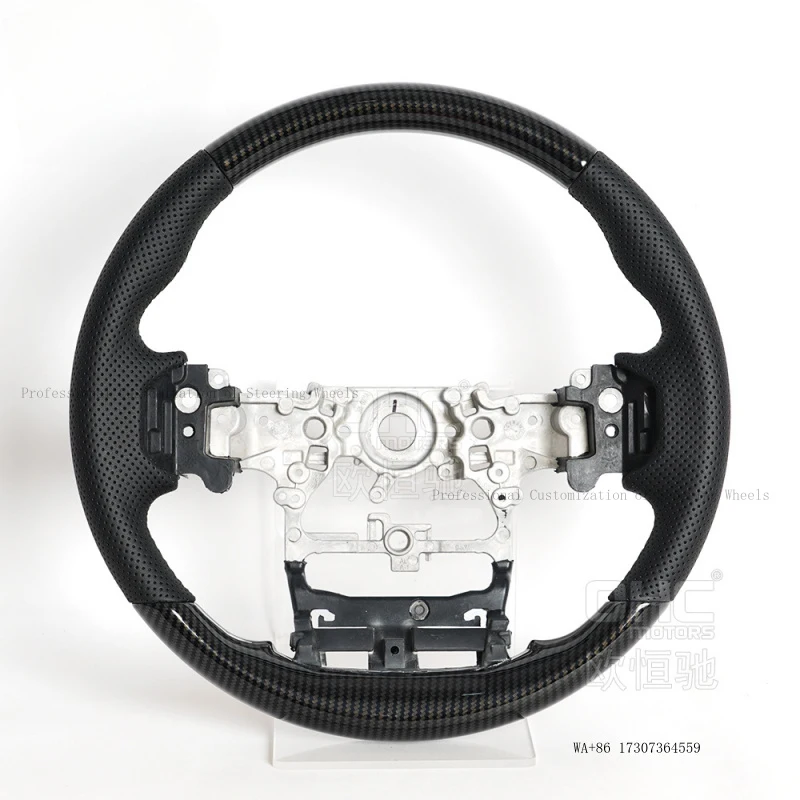 New Suitable for 24-25 Toyota Prado LC250 modified and upgraded wood-grain imitation carbon fiber off-road car steering wheel
New Suitable for 24-25 Toyota Prado LC250 modified and upgraded wood-grain imitation carbon fiber off-road car steering wheel