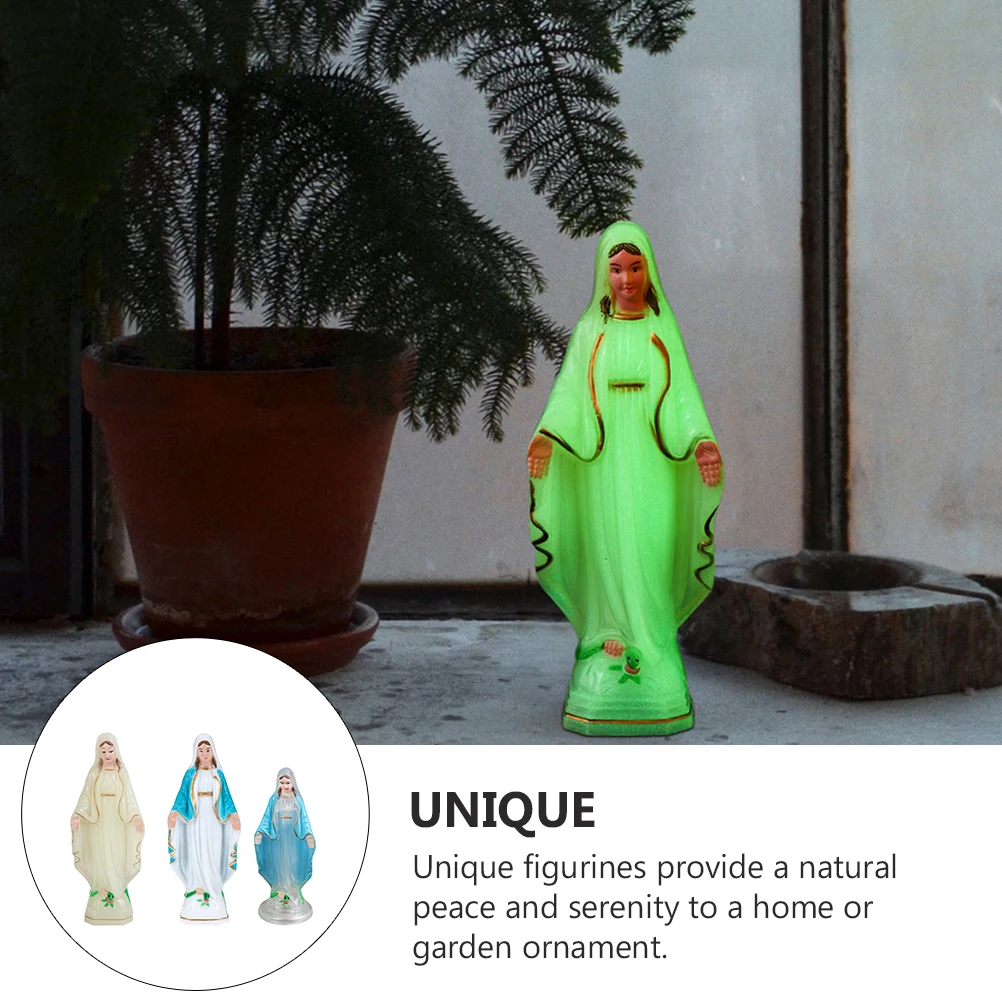3pcs Virgin Mary Statue Plastic Catholic Religious Statues Gifts Home Office Decor Church Ornament Miniature Model
3pcs Virgin Mary Statue Plastic Catholic Religious Statues Gifts Home Office Decor Church Ornament Miniature Model