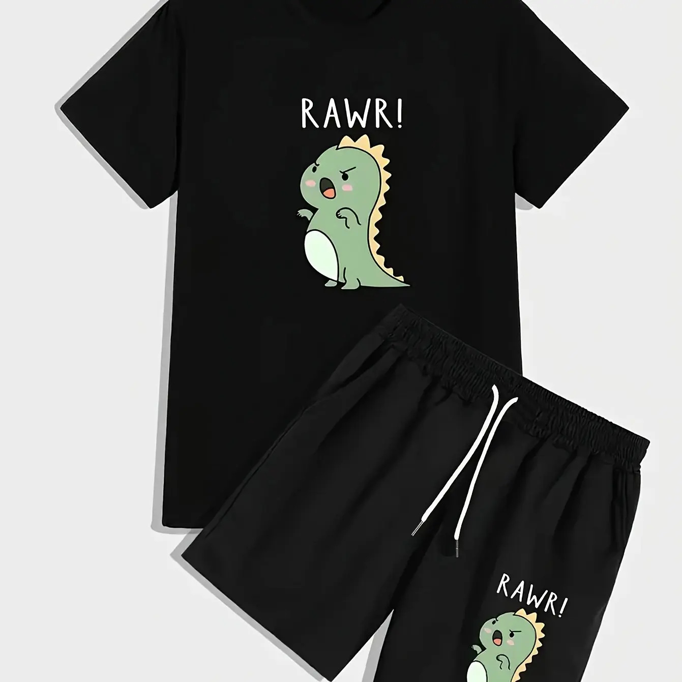 New Summer Men's Casual Crew Neck T-Shirt & Drawstring Shorts Set, Breathable Soft Printed Vacation Fitness Outfit
New Summer Men's Casual Crew Neck T-Shirt & Drawstring Shorts Set, Breathable Soft Printed Vacation Fitness Outfit