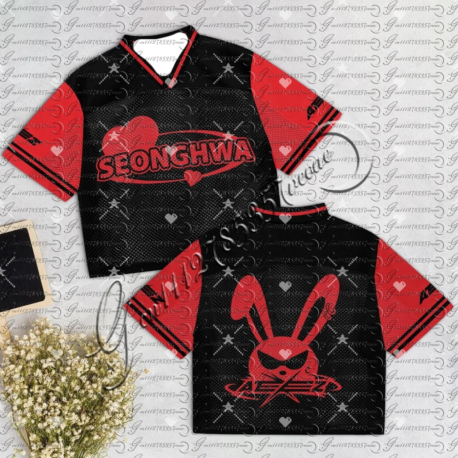 Unisex ATEEZ Album Inspired Black Red Gradient Number Print Jersey T-Shirt Casual Street Fashion Short Sleeve Top for Daily Wear
Unisex ATEEZ Album Inspired Black Red Gradient Number Print Jersey T-Shirt Casual Street Fashion Short Sleeve Top for Daily Wear