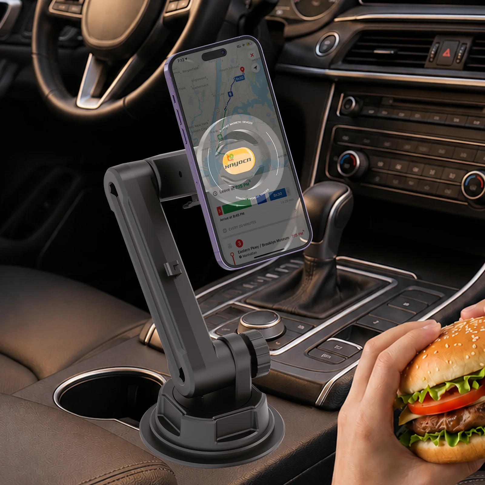 Adjustable Height Magnetic Car Cup Holder Phone Mount Flexible Gooseneck Auto Interior Navigation Stand for Apple for Samsung
Adjustable Height Magnetic Car Cup Holder Phone Mount Flexible Gooseneck Auto Interior Navigation Stand for Apple for Samsung