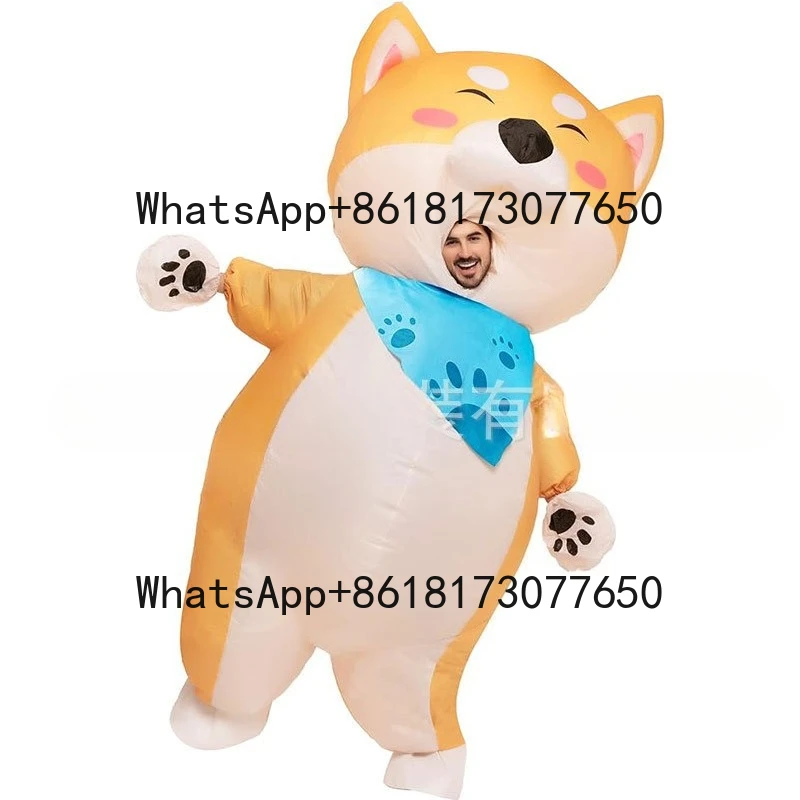Halloween Costume Adult Shiba Inu Dog Inflatable Costume Annual Meeting Funny Cute Clothes Cartoon Dolls
Halloween Costume Adult Shiba Inu Dog Inflatable Costume Annual Meeting Funny Cute Clothes Cartoon Dolls