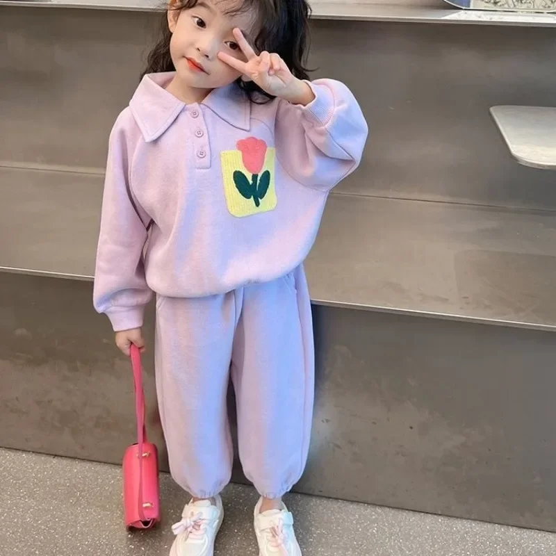 2023 Girls' Casual Two-piece Spring Suit Children's Spring and Autumn Girls' Sports Suit Clothing Baby Girl Clothes New
2023 Girls' Casual Two-piece Spring Suit Children's Spring and Autumn Girls' Sports Suit Clothing Baby Girl Clothes New