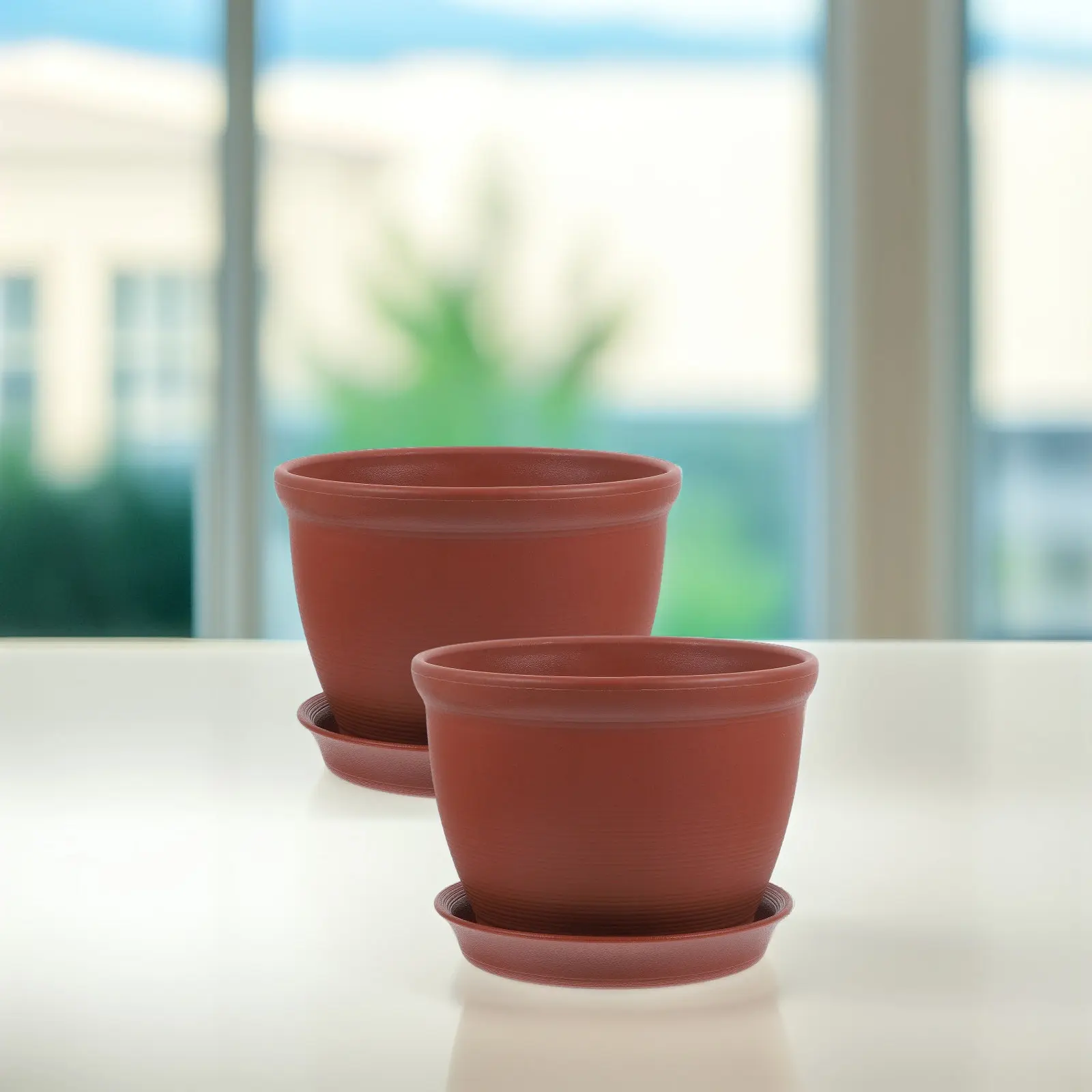 2 комплекта утолщенных пластиковых горшков для растений: для суккулентов, домашних цветов, рассады, для балкона, сада, для использования в помещении и на улице
2 комплекта утолщенных пластиковых горшков для растений: для суккулентов, домашних цветов, рассады, для балкона, сада, для использования в помещении и на улице