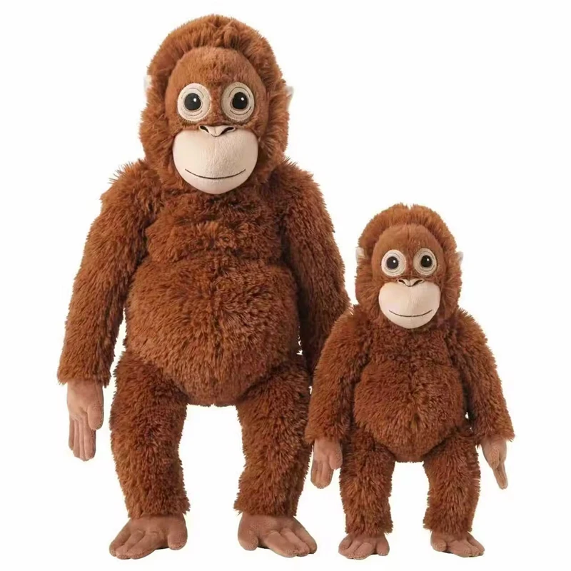 Плюшевая игрушка Орангутанг с длинными руками 60 см, пушистая, коричневая, мягкая обнимашка-подушка для детей и взрослых, декор для дома
Плюшевая игрушка Орангутанг с длинными руками 60 см, пушистая, коричневая, мягкая обнимашка-подушка для детей и взрослых, декор для дома