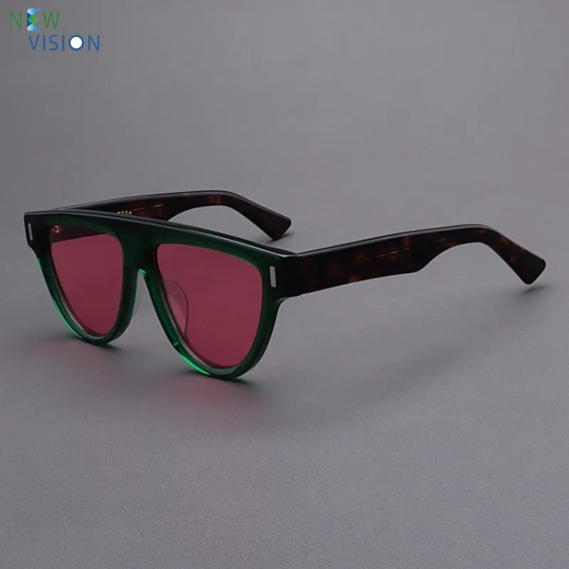 High Quality Women Brand Sunglasses Acetate Thick Border Retro Oval Eyeglass New Outdoor Fashion Polarized Sun Glasses Men UV400
High Quality Women Brand Sunglasses Acetate Thick Border Retro Oval Eyeglass New Outdoor Fashion Polarized Sun Glasses Men UV400