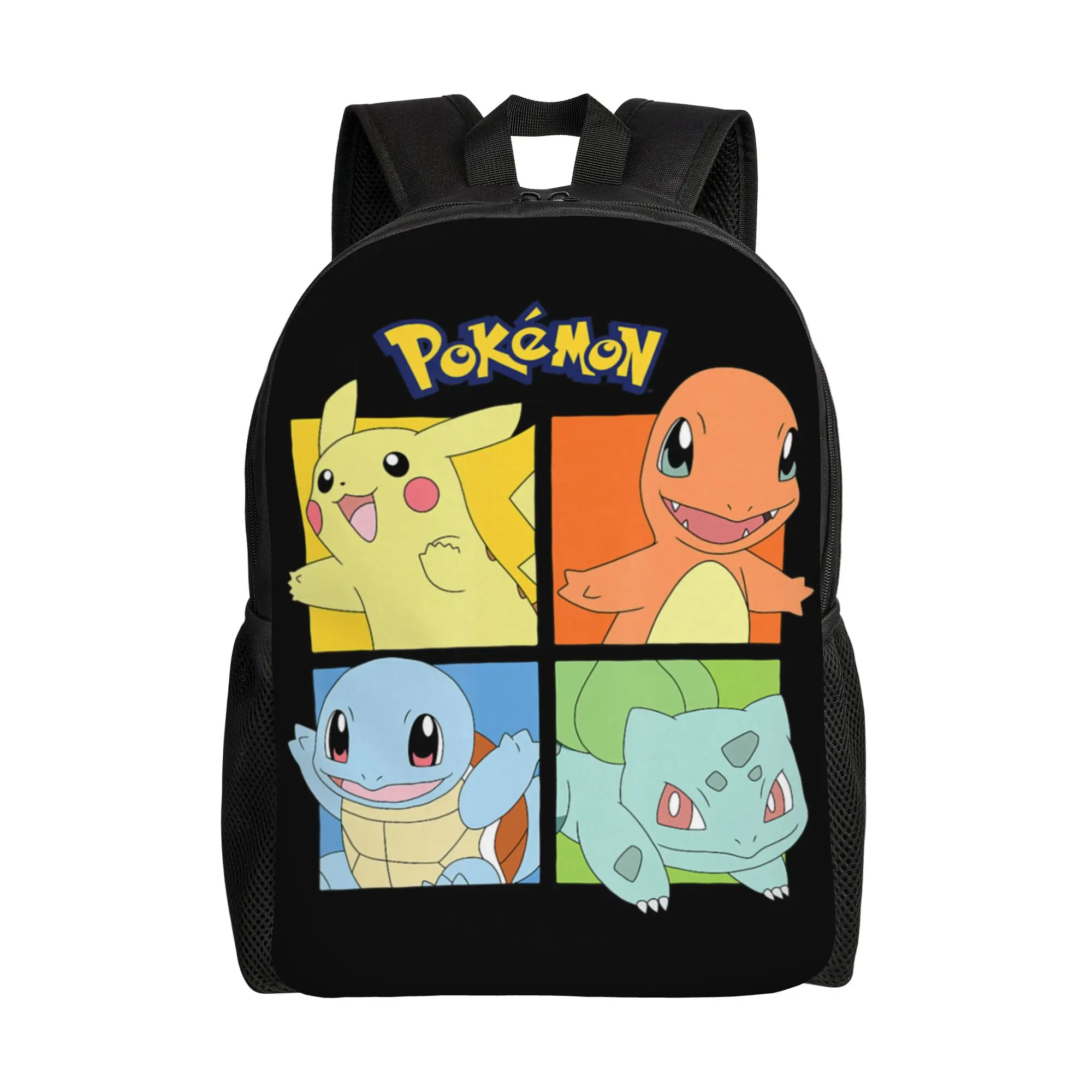 Back to school season Portable Pikachu Charmander Squirtle Bulbasaur Kanto Region Bookbag Pokemon For Men Women Backpack
Back to school season Portable Pikachu Charmander Squirtle Bulbasaur Kanto Region Bookbag Pokemon For Men Women Backpack