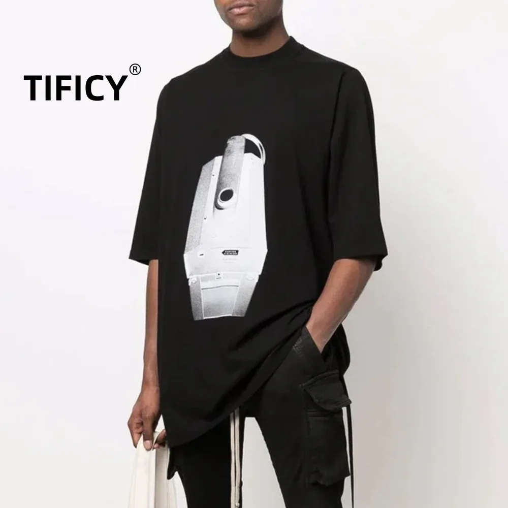 High Street Tees T-shirt Dark Rick Men's Mechanical Printed Summer Oversize Loose Five Sleeve Half Sleeve Tshirts
High Street Tees T-shirt Dark Rick Men's Mechanical Printed Summer Oversize Loose Five Sleeve Half Sleeve Tshirts