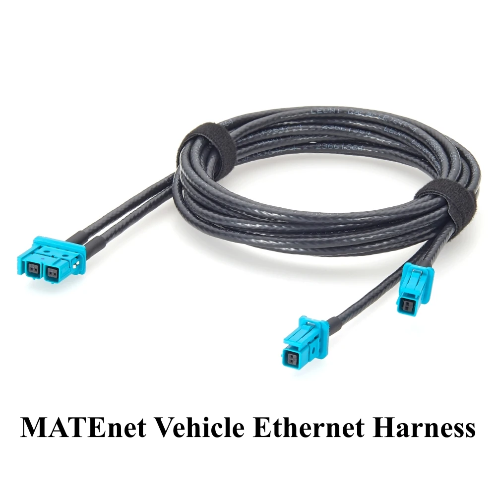 TE MATEnet Dual Port to Single Port Automotive Ethernet Cable 2307961-9 to 2302510-9 100/1000BASE-T1 Vehicle Network Cable
TE MATEnet Dual Port to Single Port Automotive Ethernet Cable 2307961-9 to 2302510-9 100/1000BASE-T1 Vehicle Network Cable